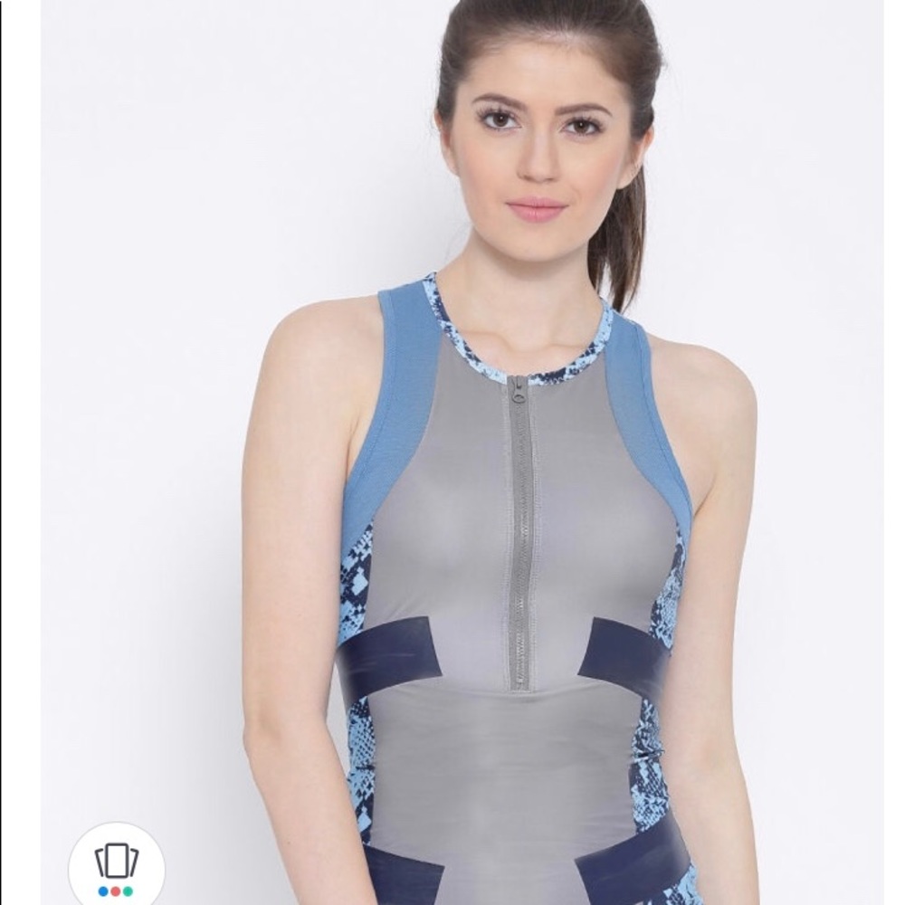 stella mccartney adidas grey and blue